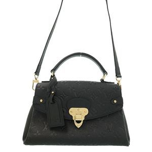 Louis Vuitton Monogram Empreinte Georges BB 2 Way Handbag Noir Black
